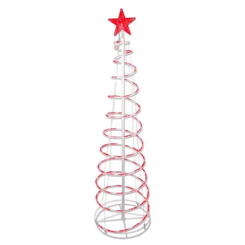 Yard Decor LED Multi Spiral 5 ft.