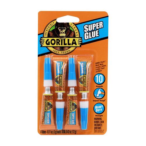 Gorilla 105800 Super Glue High Strength 0.11 oz