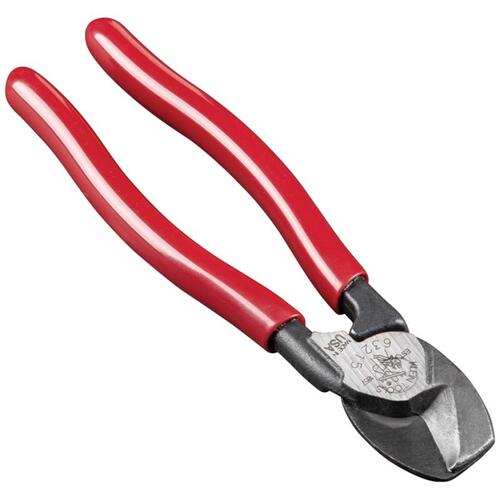 Klein Tools 63215 High-Leverage Cable Cutter 6.6" L Red 1/0 AWG Red