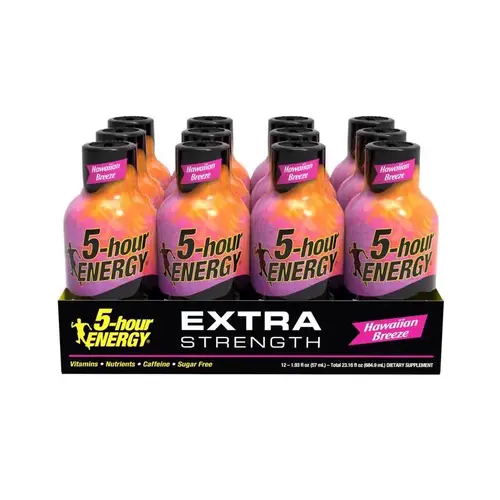 5-HOUR ENERGY 739185-XCP12 Energy Shot Sugar Free Hawaiian Breeze 1.93 oz - pack of 12