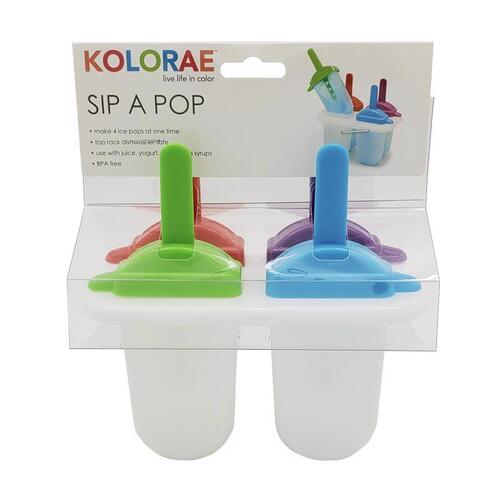 Kolorae KOL-0028 Ice Mold Kolorae Assorted Polypropylene Sip A Pop Assorted