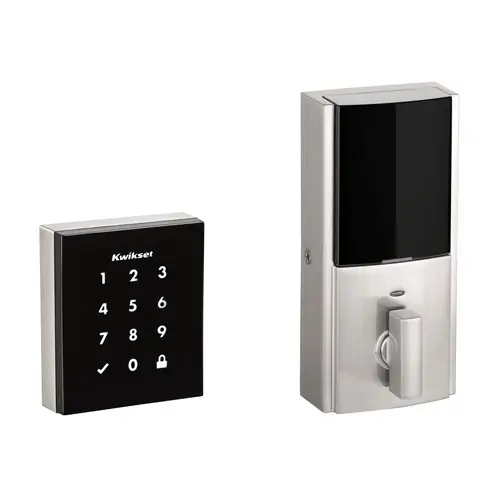 Obsidian Touchscreen Electronic Deadbolt, Satin Nickel