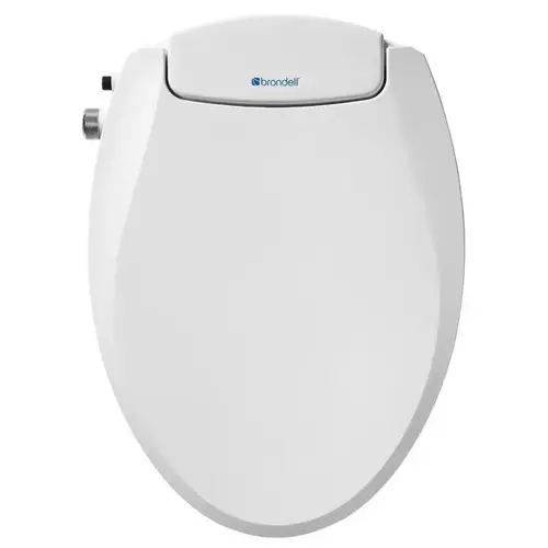 Brondell S101-EW Bidet Toilet Seat Swash Ecoseat White Elongated White