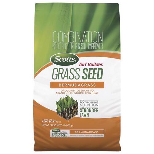 Fertilizer/Seed/Soil Improver Turf Builder Bermuda Grass Sun or Shade 1 lb