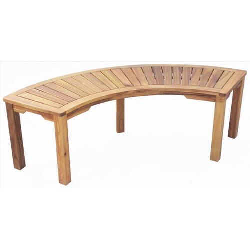 Bench Brown Wood Classic Brown