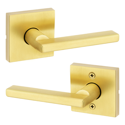 Halifax Passage Lever Satin Brass