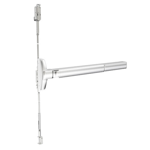 Concealed Vertical Rod Exit Device Bright Chrome