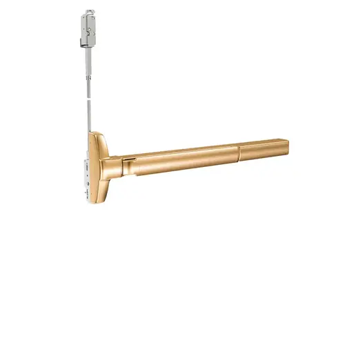 Concealed Vertical Rod Exit Device Bright Bronze