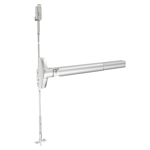 Concealed Vertical Rod Exit Device Bright Nickel