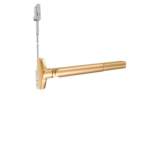 Concealed Vertical Rod Exit Device Bright Bronze