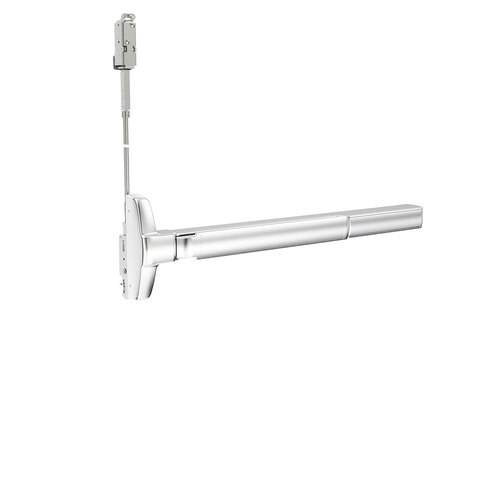 Concealed Vertical Rod Exit Device Bright Chrome