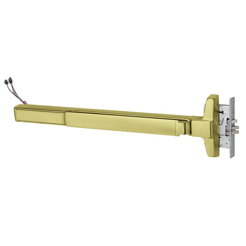 Mortise Exit Device Satin Brass