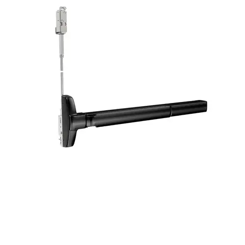 Concealed Vertical Rod Exit Device Black Suede Powder Coat