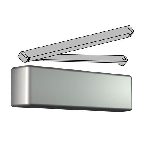 Door Closer Satin Chrome