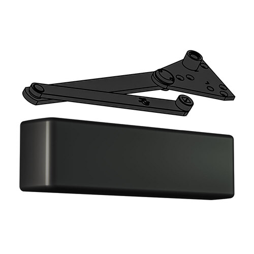 Door Closer Black Painted