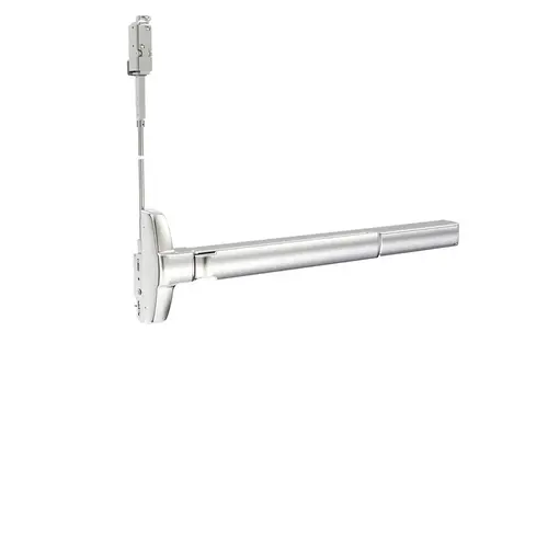 Concealed Vertical Rod Exit Device Bright Stainless Steel