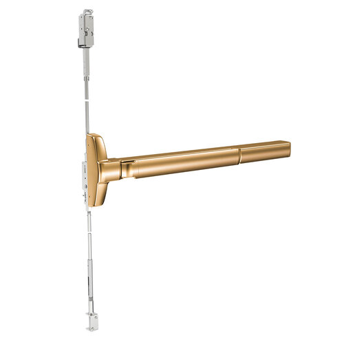 Concealed Vertical Rod Exit Device Satin Bronze