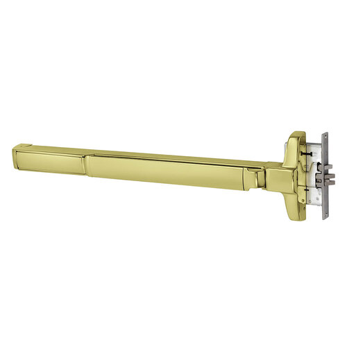 Mortise Exit Device Bright Brass