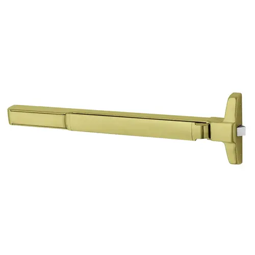 Rim Exit Device Satin Brass