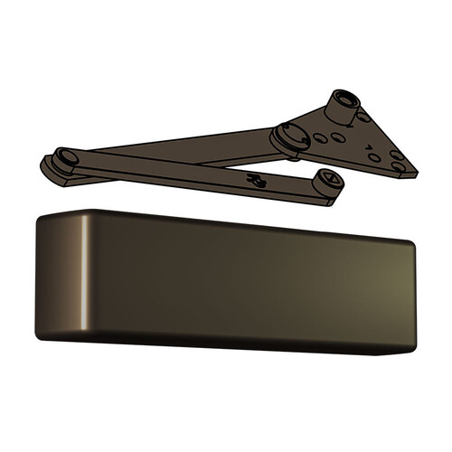 Door Closer Dark Bronze Painted