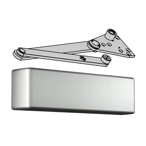 Door Closer Bright Chrome