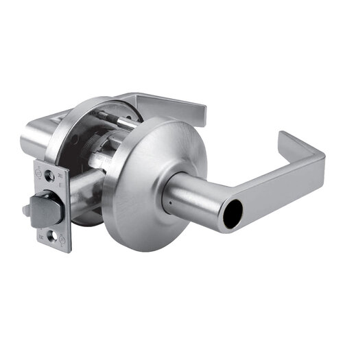 Cylindrical Lock Satin Chrome