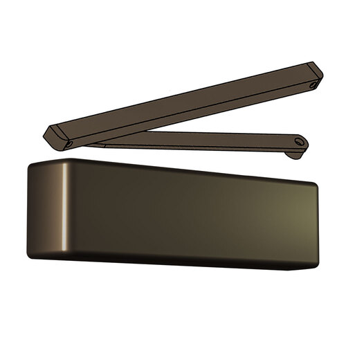 Door Closer Dark Bronze Painted