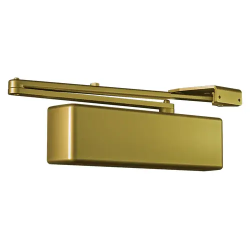 Door Closer Satin Brass