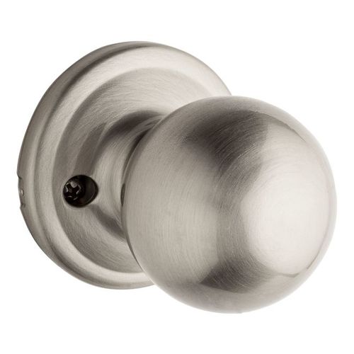 Circa Knob Interior Single Cylinder Handleset Trim, Satin Nickel