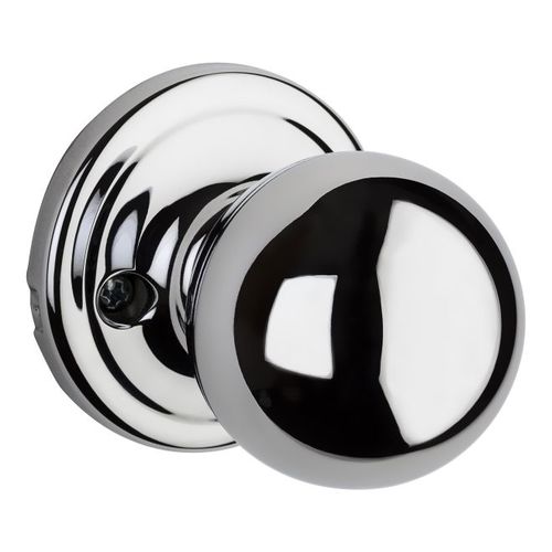 Circa Knob Interior Single Cylinder Handleset Trim, Bright Polished Chrome