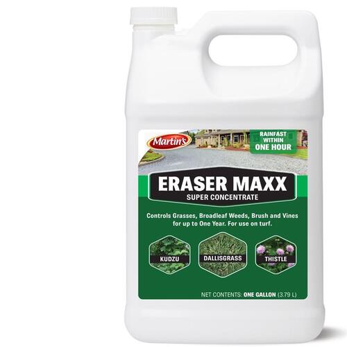 ERASER MAX Weed Killer, Liquid, Clear Yellow, 1 gal