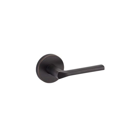 Lisbon Lever Interior Single Cylinder Handleset Trim, Venetian Bronze