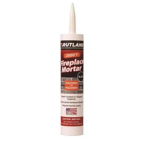 Rutland 63 Fireplace Mortar Black