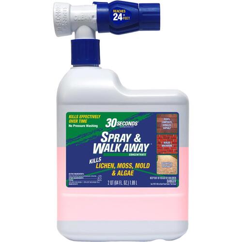 Spray and Walk Away Concrete, 64 oz, Liquid, Characteristic, Pale Yellow - pack of 5