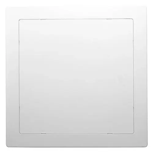 Access Panel, 8 in L, 8 in W, ABS, White