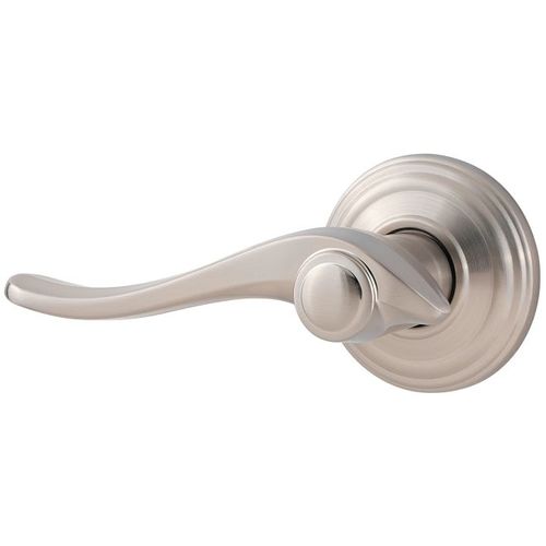 Avalon Lever Interior Dummy Handleset Trim, Satin Nickel