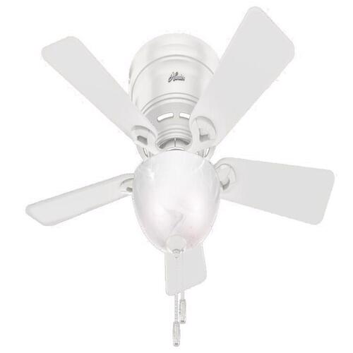 Hunter 52138 Ceiling Fan Haskell 42" White LED Indoor White