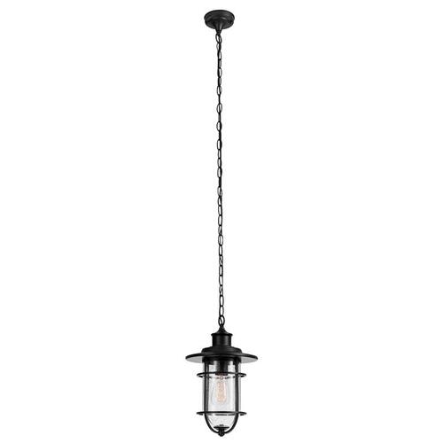 Globe Electric 44310 Pendant Light Vintage Turner Black 1 lights Satin