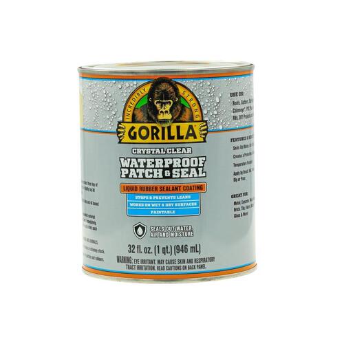 Gorilla 105341 Patch and Seal Liquid, Water-Proof, Clear, 32 oz