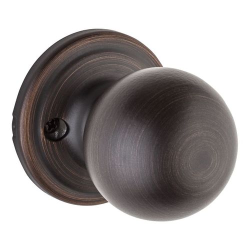 Circa Knob Interior Single Cylinder Handleset Trim, Venetian Bronze