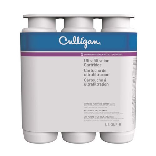Culligan US-3UF-R Water Filtration System 3-in-1 Filter Under Sink For