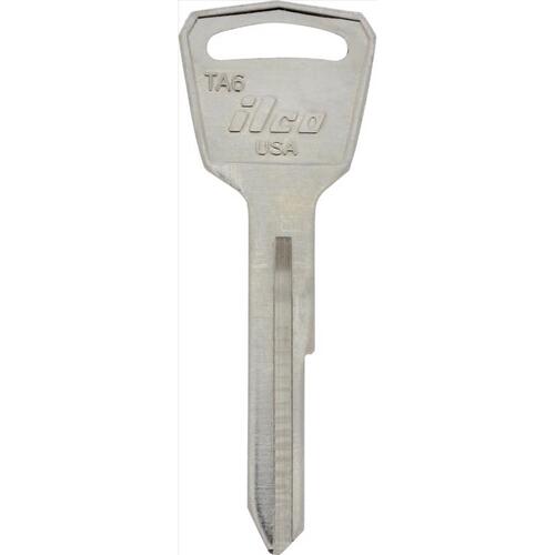 Key Blank Universal Automotive TA6 Single For For Toyota Silver