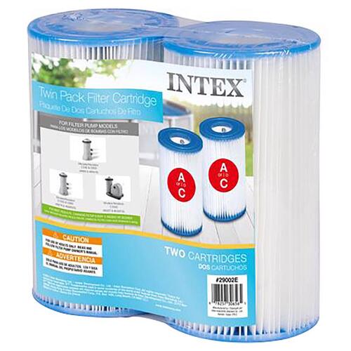 Pool Filter Cartridge Krystal Clear 8" H X 4.25" W X 4.25" L Pair