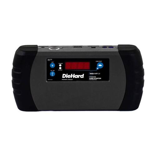 DieHard DH110 Battery Jump Starter Automatic 12 V 1000 amps Black/Red