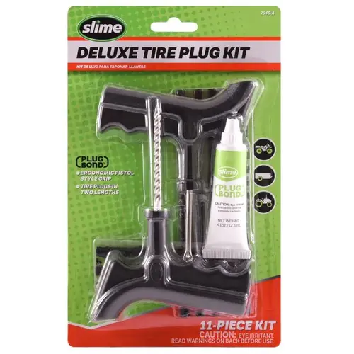 Tire Plug Kit Deluxe For ATVS, Wheelbarrows, Lawn Mowers