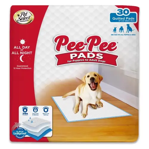 Humane Society 100519797 Training Pads Pee-Pee Polymer Multicolored Assorted