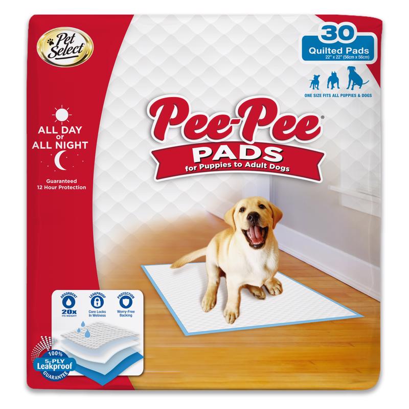 Humane Society 8478406 Training Pads Pee-Pee Polymer Multicolored Assorted