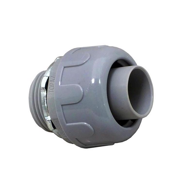 Sigma Engineered Solutions 49460 Straight Connector ProConnex 1/2" D Plastic For Liquid Tight