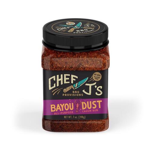 5280 Culinary BAYOURUB-CS BBQ Rub BBQ Provisions Bayou Dust 7 oz
