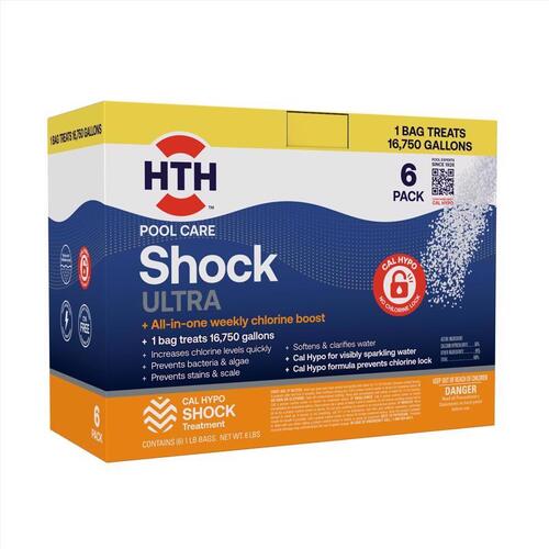 Ultimate 52028 Shock Treatment, White - pack of 6